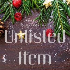 Unlisted Item